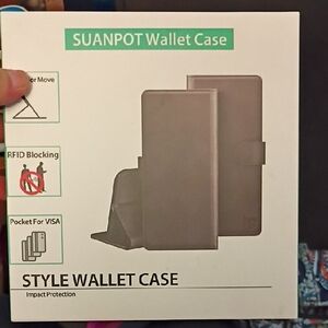 Gray Wallet Case for Tablets